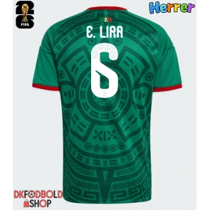 Mexico Erik Lira #6 Hjemmebanetrøje VM 2026 Kort ærmer
